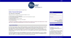 Desktop Screenshot of netpartnerstudent.rivier.edu